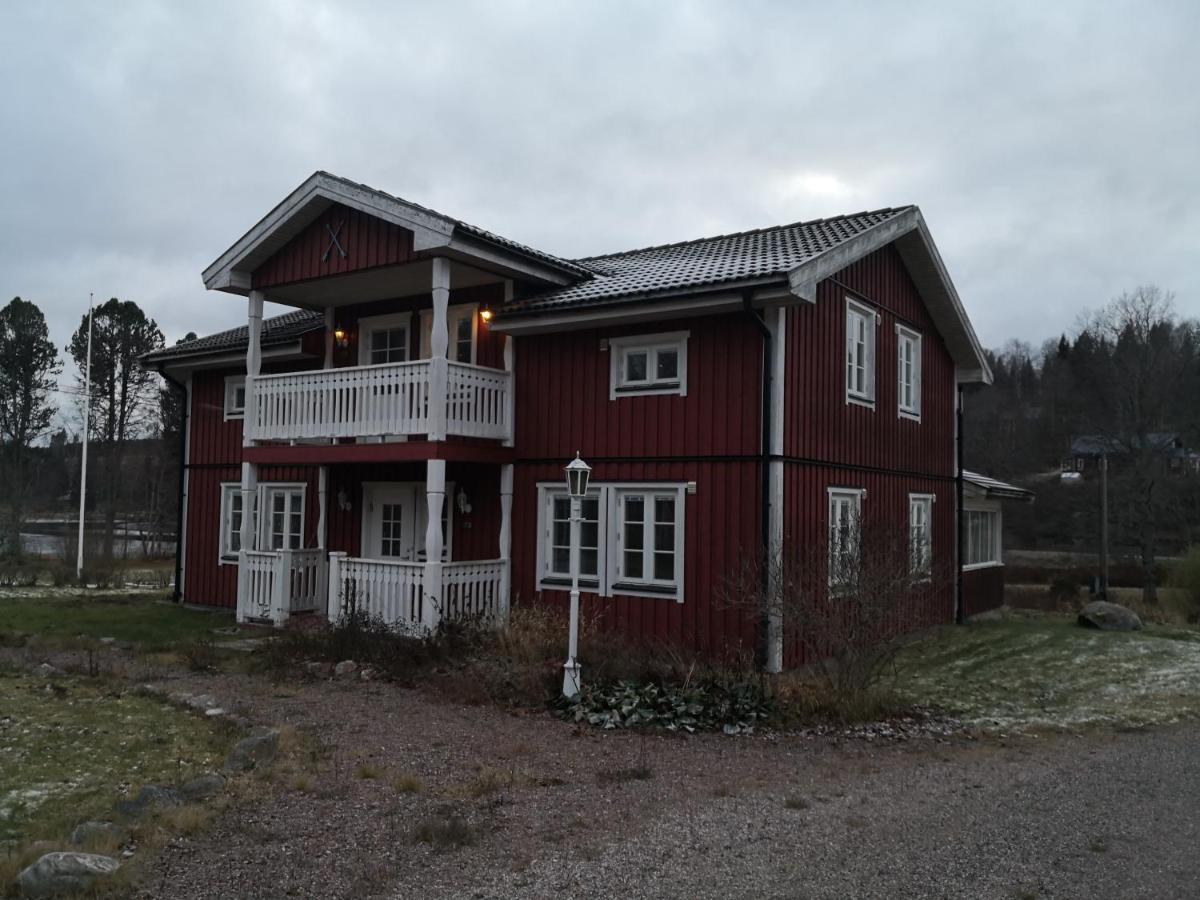 Romme stugby Hotell Borlänge Eksteriør bilde